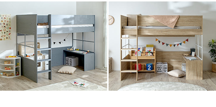 ロフトベッドS【 Peep -ピープ- 】