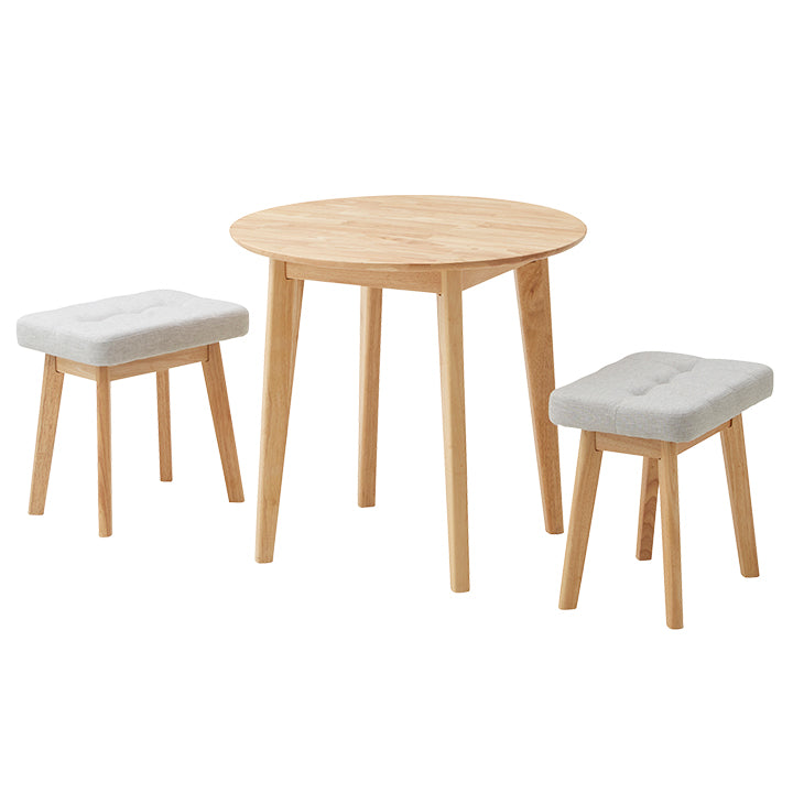 ダイニングセット 75cm 円形【 Cocotte3 -ココット3- 】