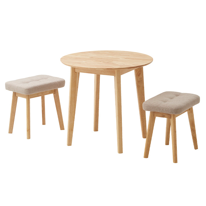 ダイニングセット 75cm 円形【 Cocotte3 -ココット3- 】