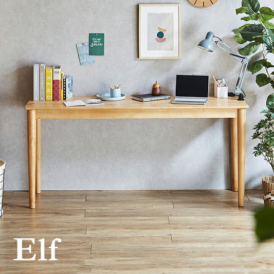 【ポイント10倍!今晩20時開始】デスク Elf(エルフ) 幅160cm 単品 学習机 リビングデスク ワークデスク 学習デスク カウンターテーブル 作業台 木製 子供 大人 子供部屋 書斎 リビング おしゃれ