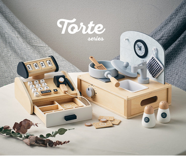 ままごと雑貨 レジスター【 Torte -トルテ- 】okw