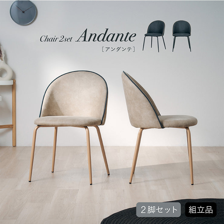 ダイニングチェア【 Andante -アンダンテ- 】