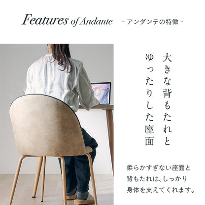 ダイニングチェア【 Andante -アンダンテ- 】