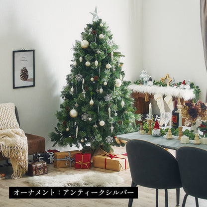 Xmasツリー オーナメントセット H150cm【 Luminous -ルミナス- 】