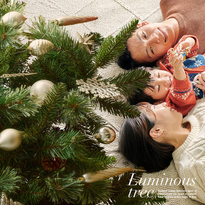 Xmasツリー オーナメントセット H180cm【 Luminous -ルミナス- 】