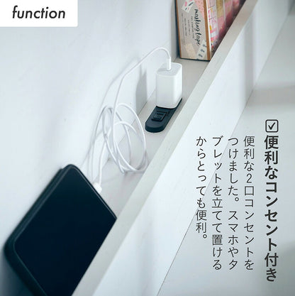 【コンセント付き/分割使用OK】ロフトベッド デスク付き システムベッド Britt(ブリット) 3色対応 システムベット ハイタイプ システムベッドデスク 学習デスク 学習机 木製 机 大人 子ども 子供部屋