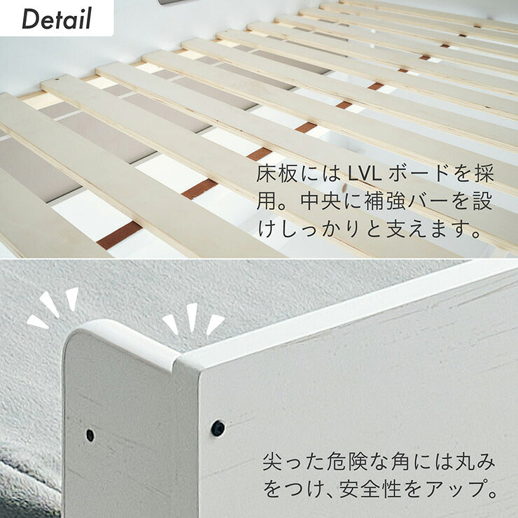 【コンセント付き/分割使用OK】ロフトベッド デスク付き システムベッド Britt(ブリット) 3色対応 システムベット ハイタイプ システムベッドデスク 学習デスク 学習机 木製 机 大人 子ども 子供部屋