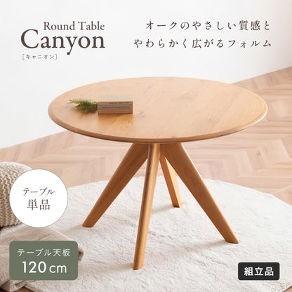 ダイニングテーブル 120cm【 Canyon -キャニオン- 】